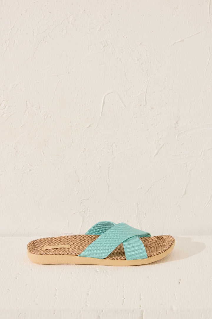 OPEN SLIPPERS - Green
