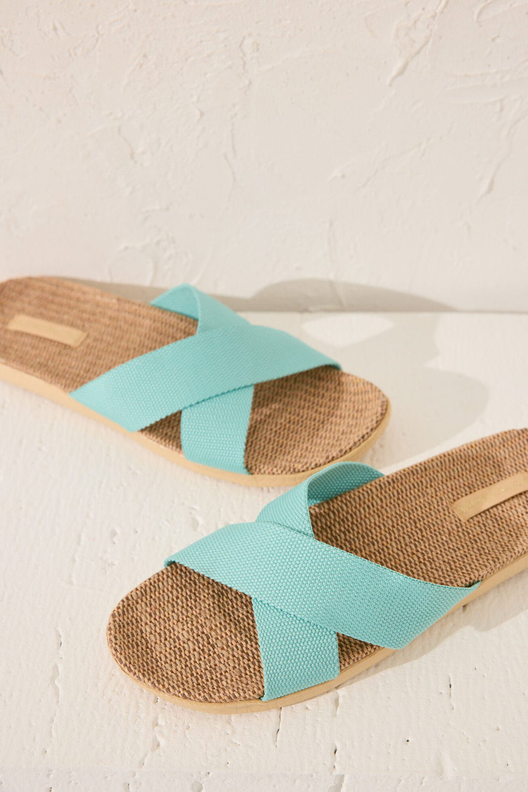 OPEN SLIPPERS - Green