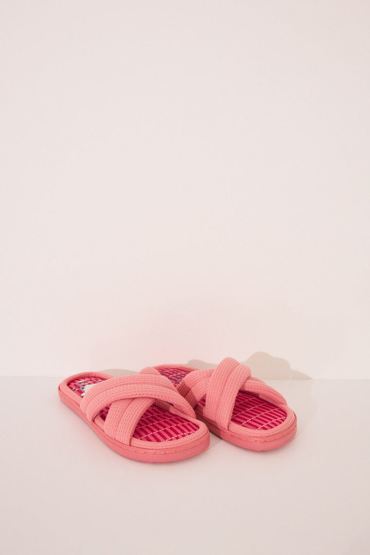 OPEN SHOWER SLIPPERS - Pink