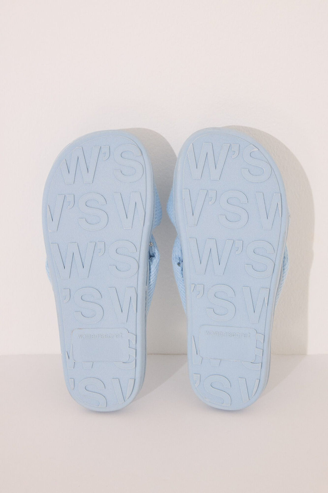 OPEN SHOWER SLIPPERS - Medium Blue