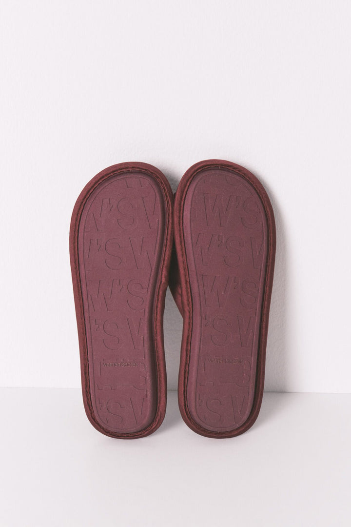 OPEN SLIPPERS - Wine