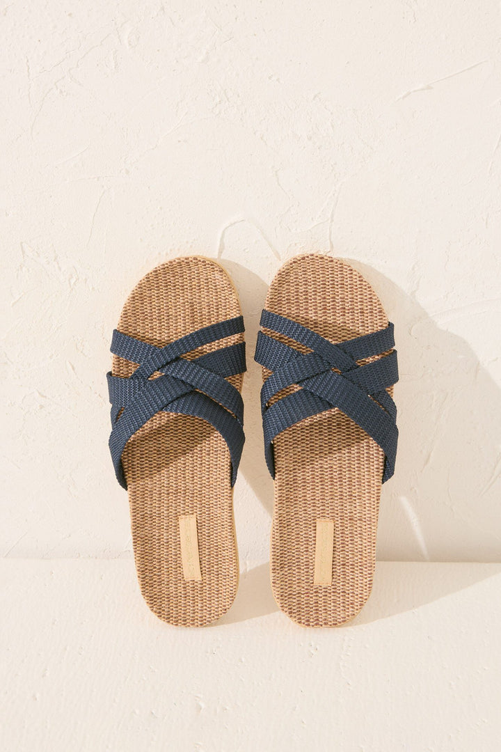 OPEN SLIPPERS - Sand