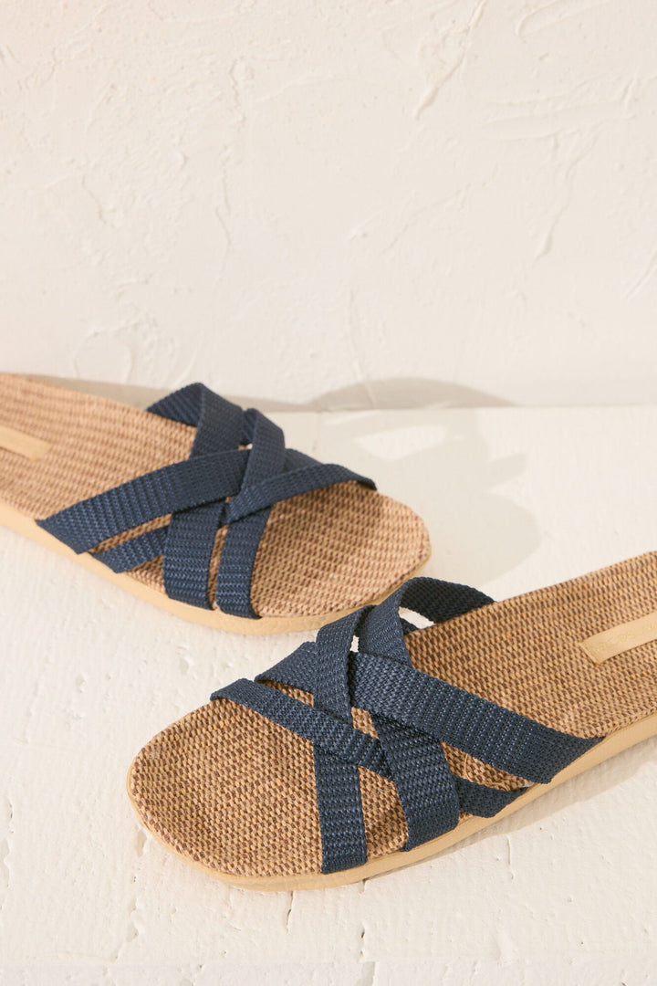 OPEN SLIPPERS - Sand