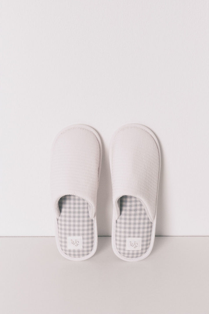 OPEN SLIPPERS - Dark Grey