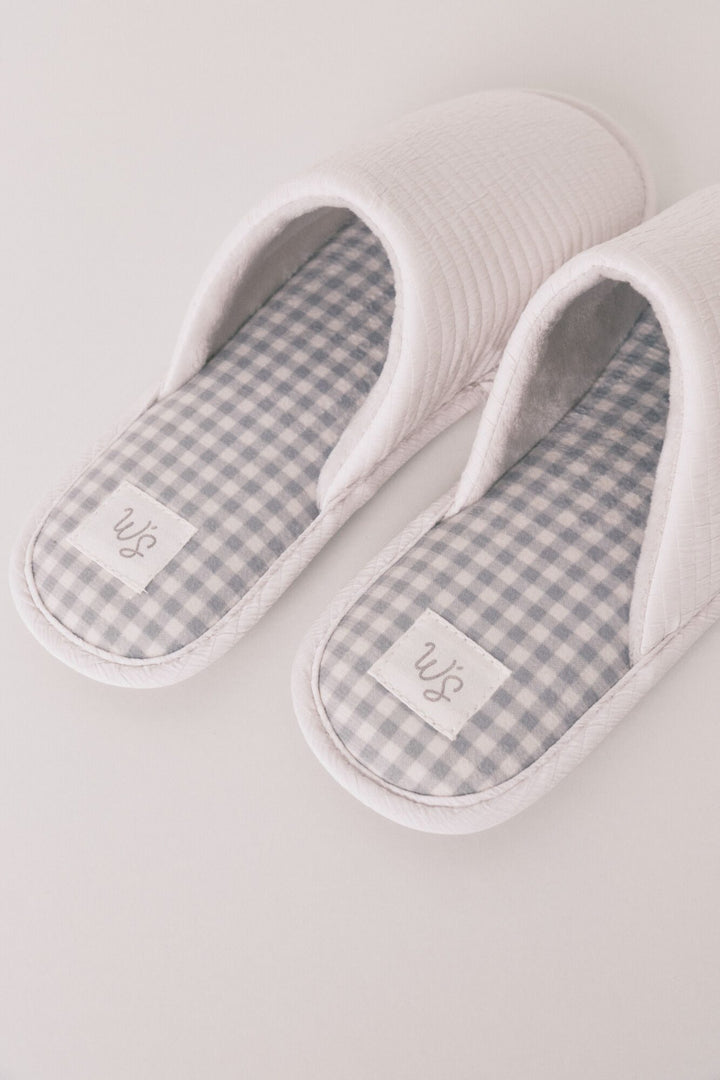 OPEN SLIPPERS - Dark Grey