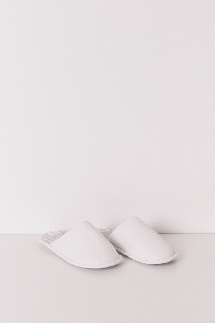 OPEN SLIPPERS - Dark Grey