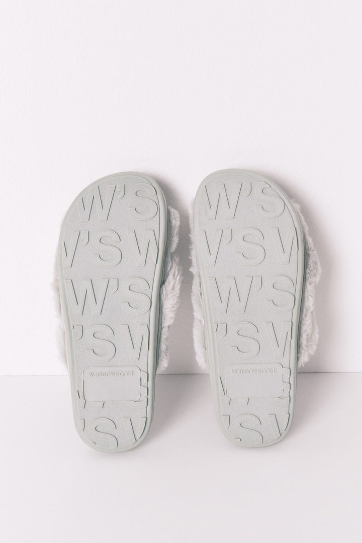 OPEN SHOWER SLIPPERS - Green