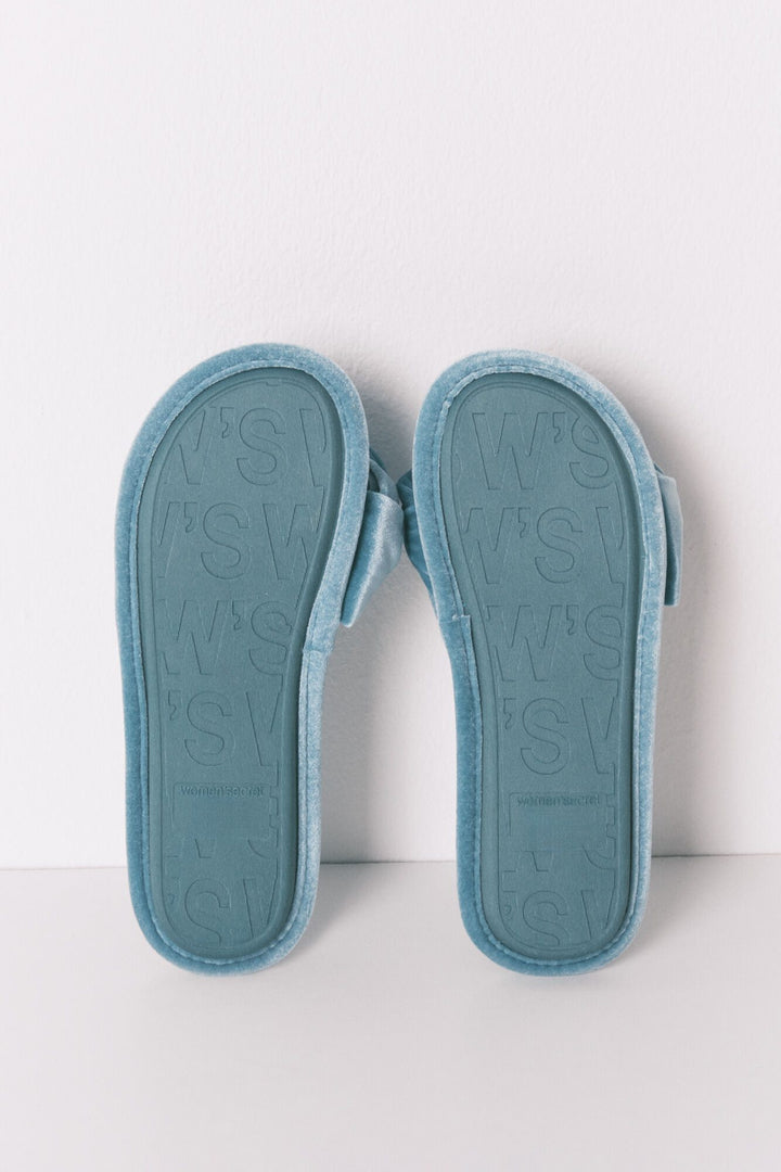 OPEN SLIPPERS - Green