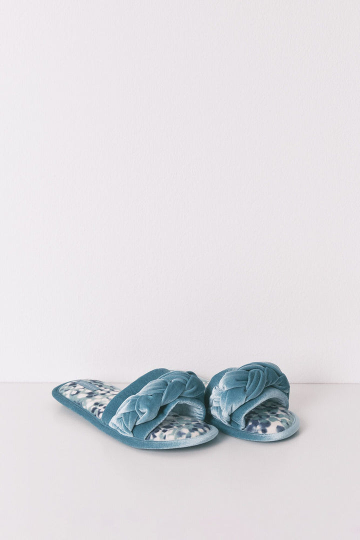 OPEN SLIPPERS - Green