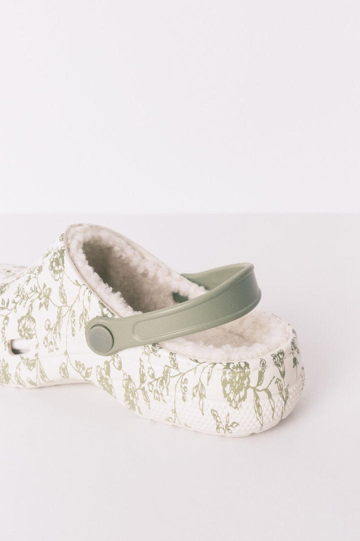 BIO SLIPPERS - Green Print