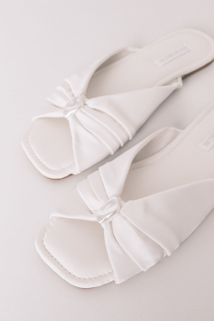 SLIPPERS - Ivory