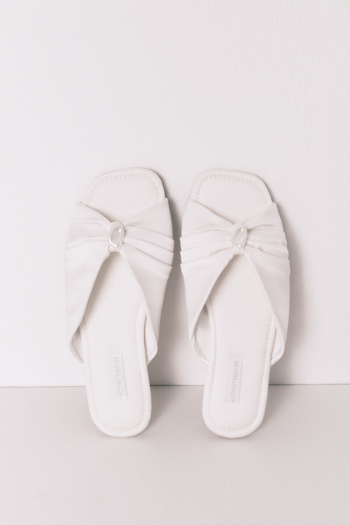 SLIPPERS - Ivory