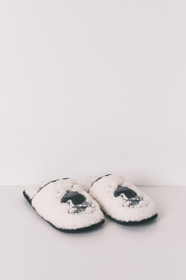 SLIPPERS - Ivory