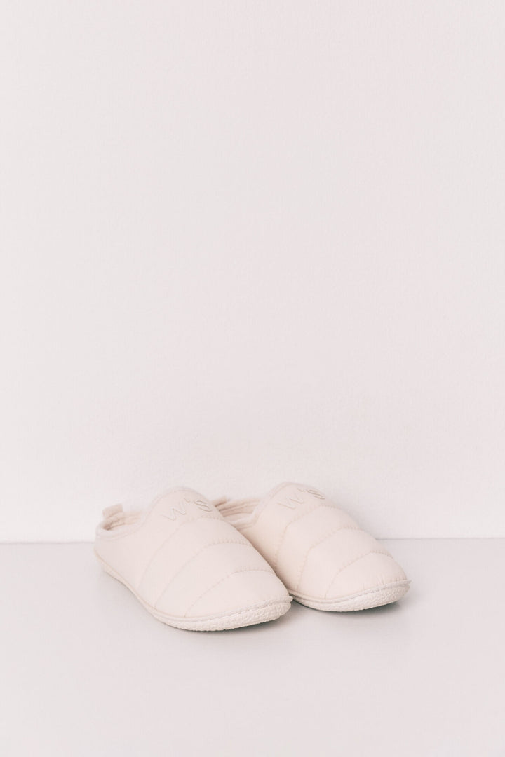 SLIPPERS - Ivory