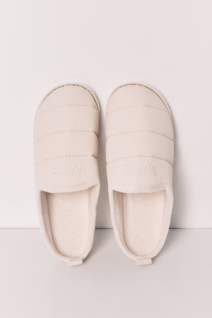 SLIPPERS - Ivory