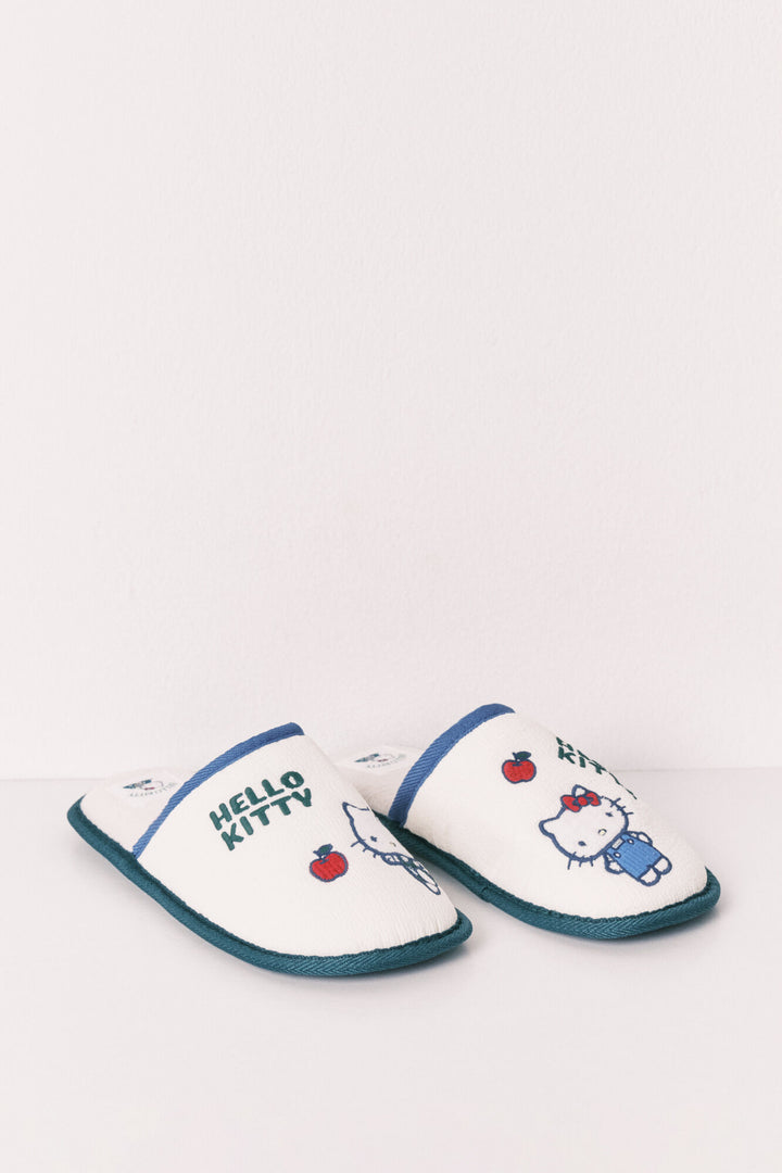 SLIPPERS - Ivory