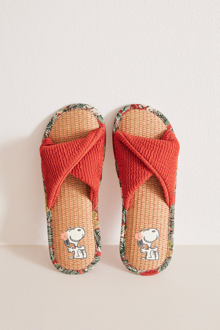 Orange slippers - Orange