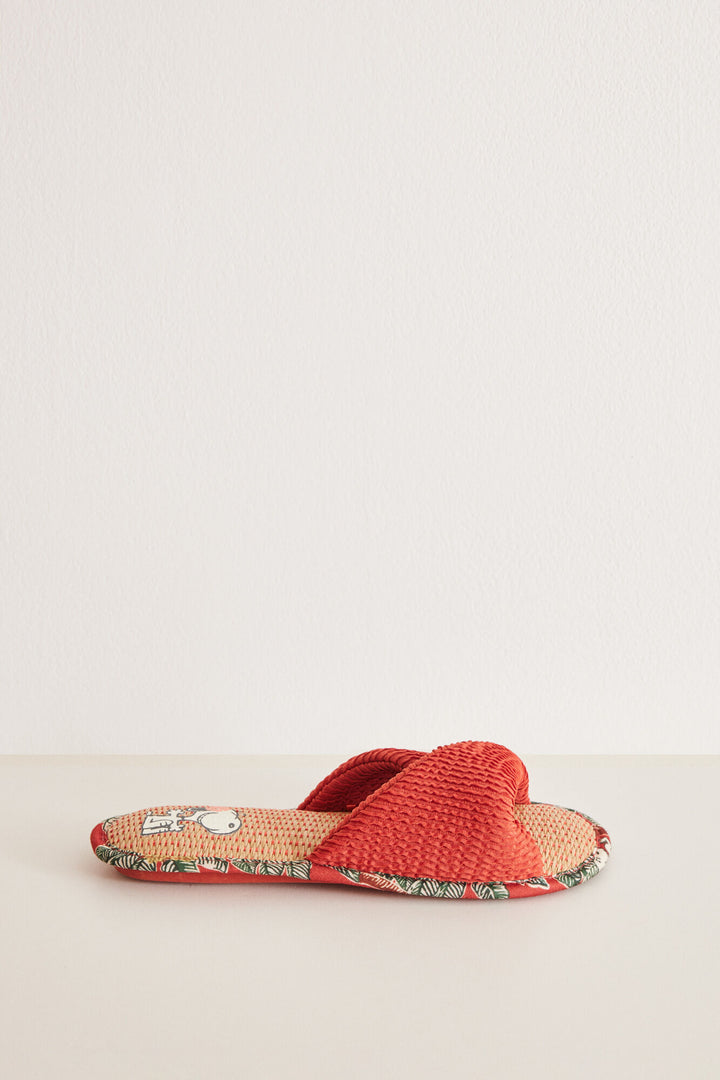 Orange slippers - Orange