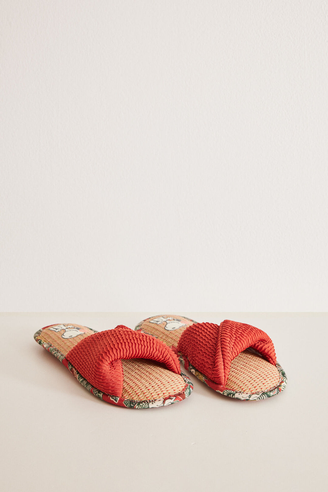 Orange slippers - Orange