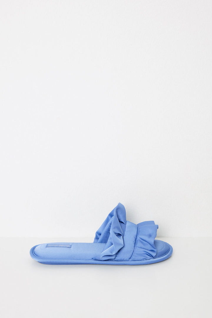 Open Slippers - Green