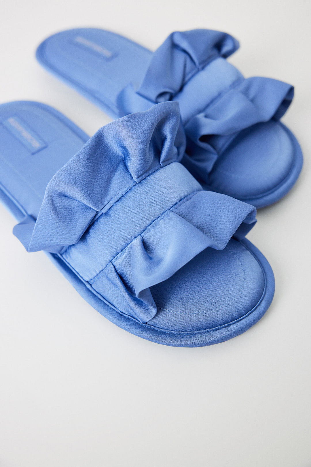 Open Slippers - Green