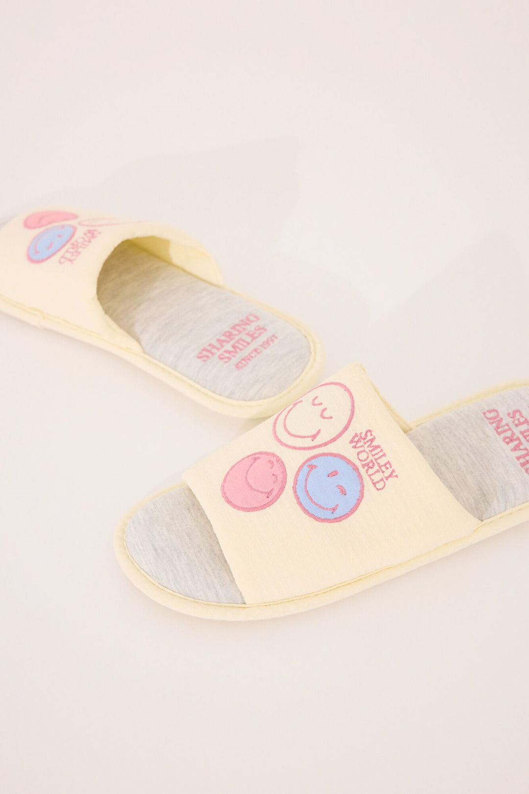 Open Slippers - Yellow