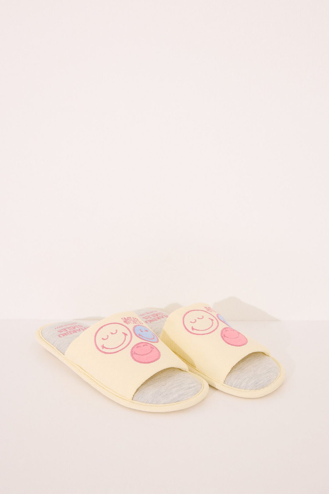 Open Slippers - Yellow