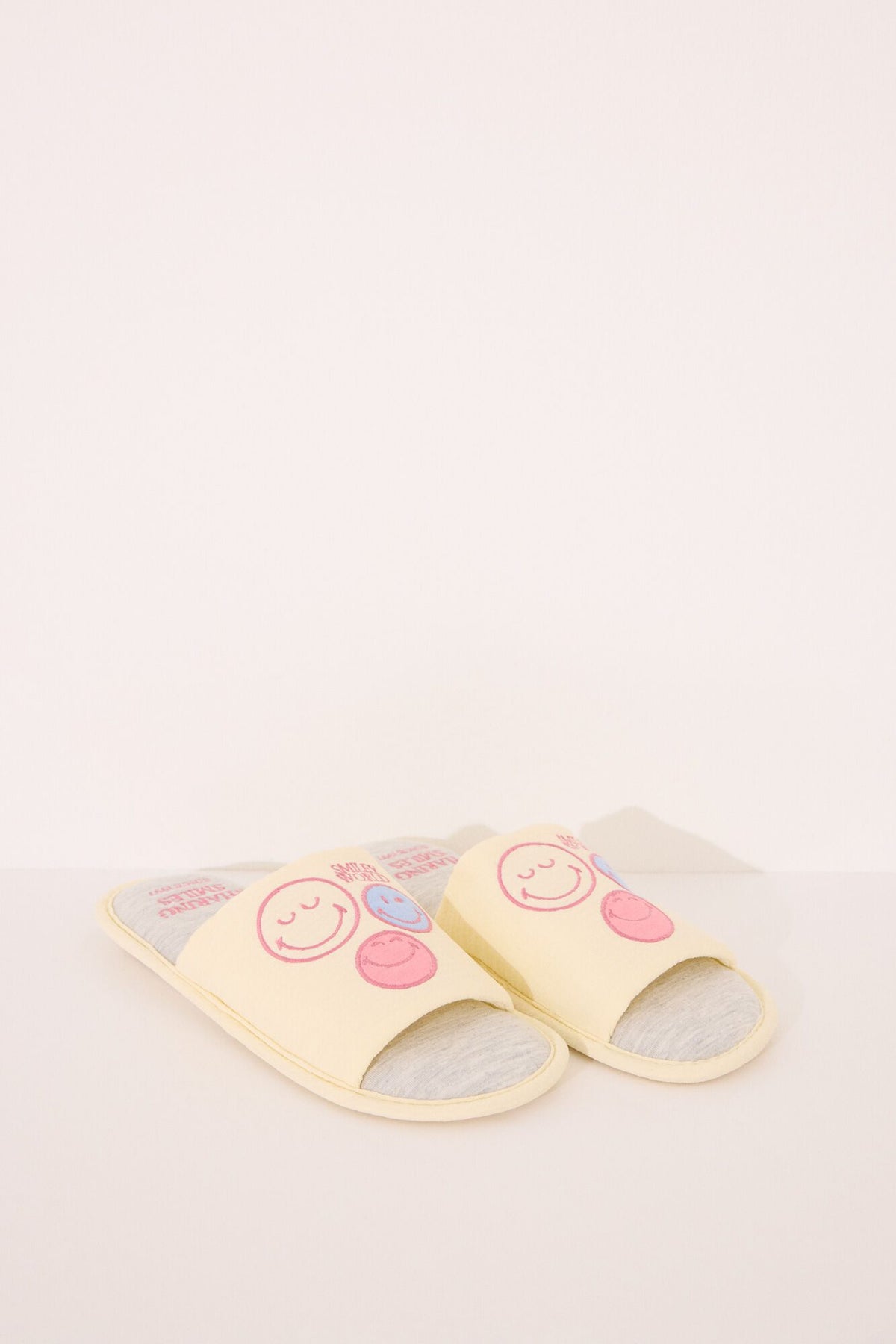 Open Slippers - Yellow