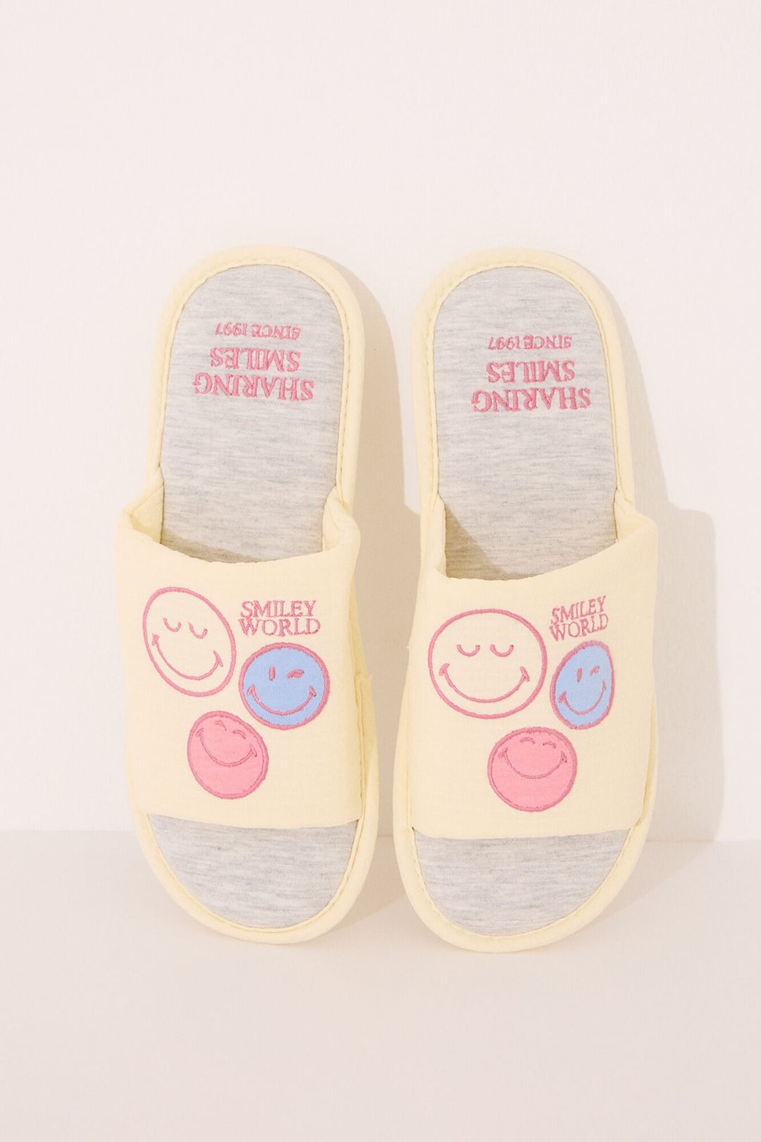 Open Slippers - Yellow