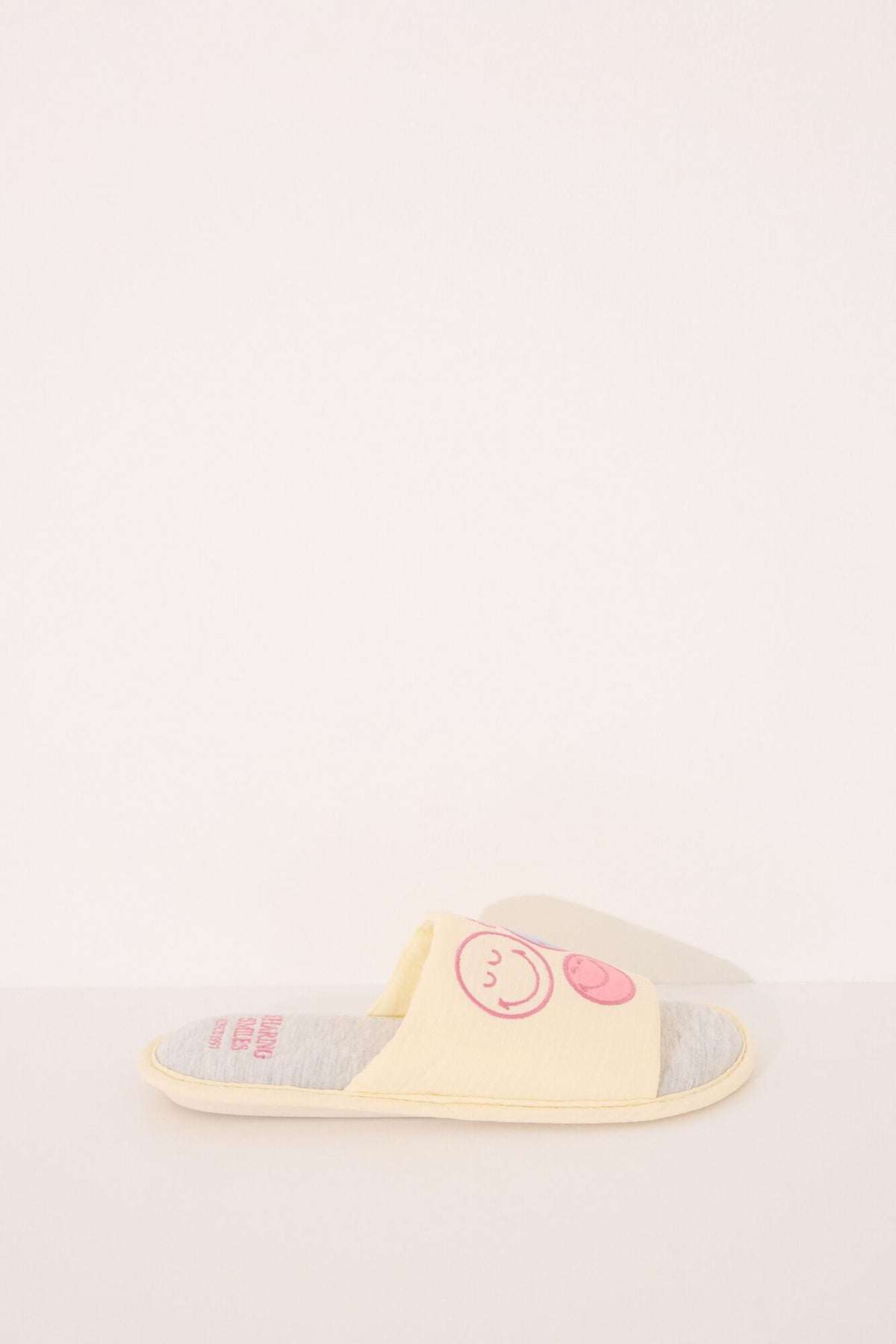 Open Slippers - Yellow