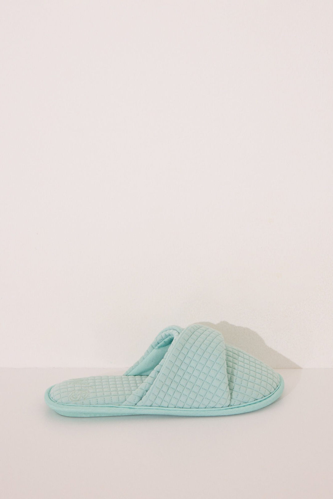 Open Slippers - Medium Blue