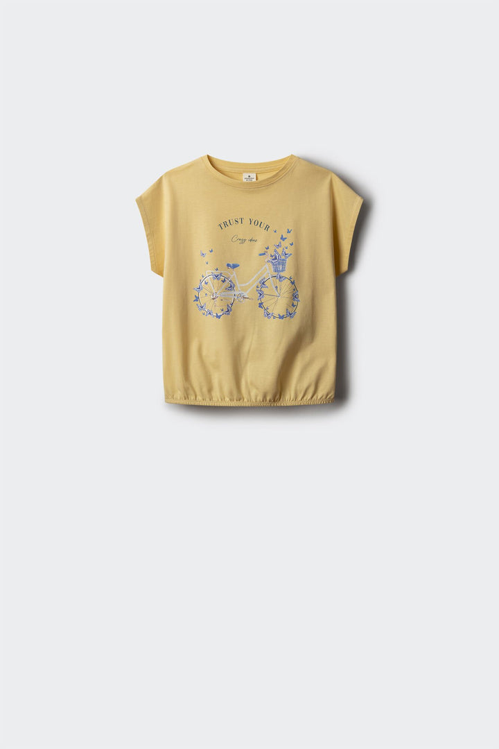 Spring Field T-shirts - Yellow
