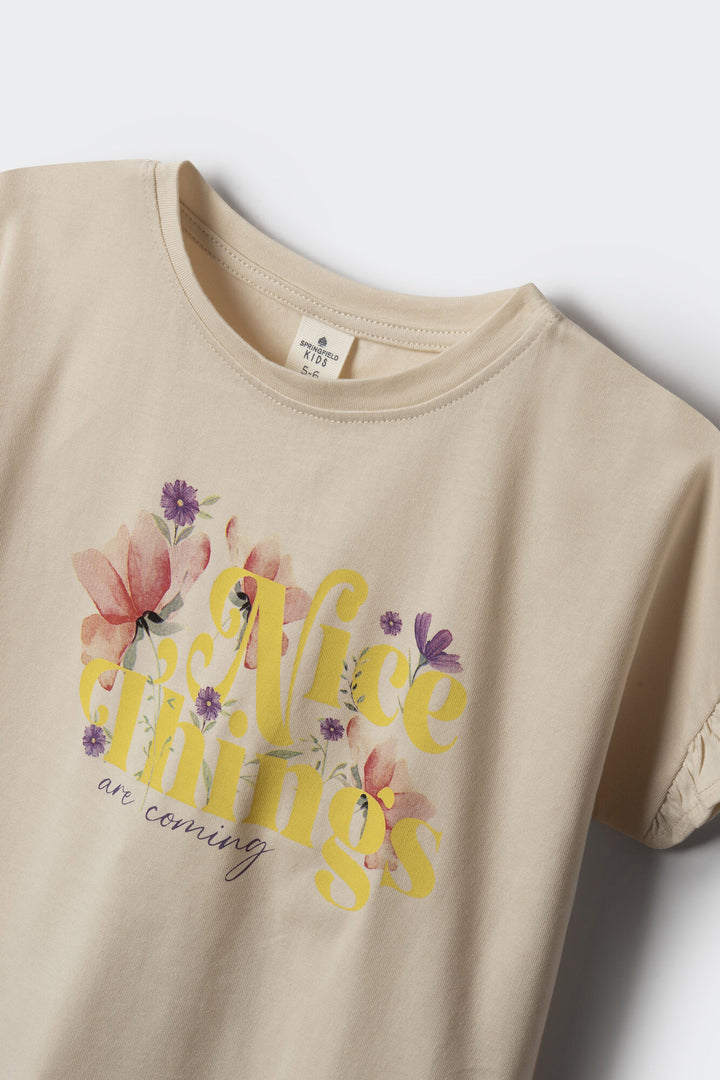 Spring Field T-shirts - White Print