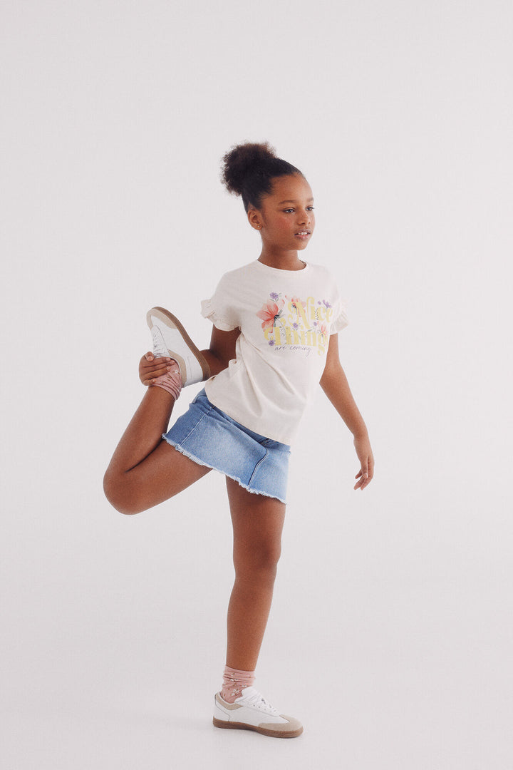 Spring Field T-shirts - White Print