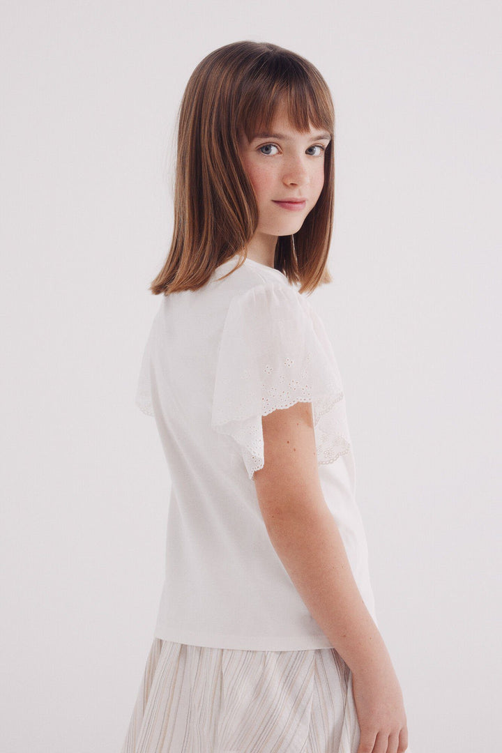 Spring Field T-shirts - White