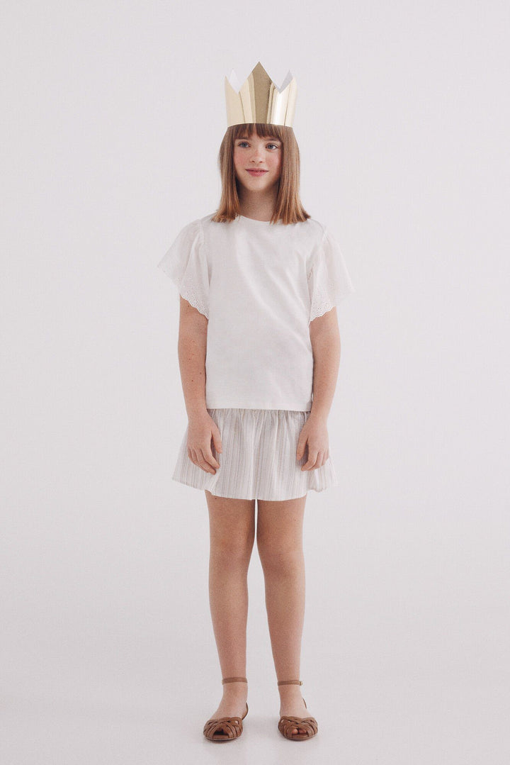 Spring Field T-shirts - White