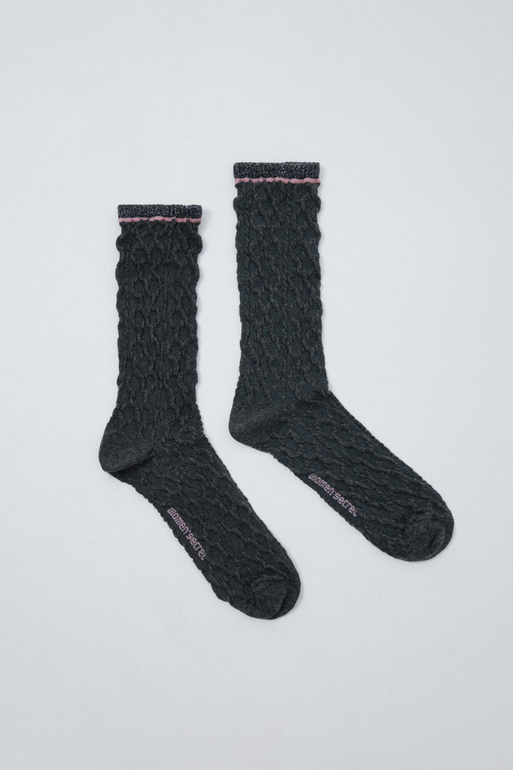 Medium Socks - Medium Grey
