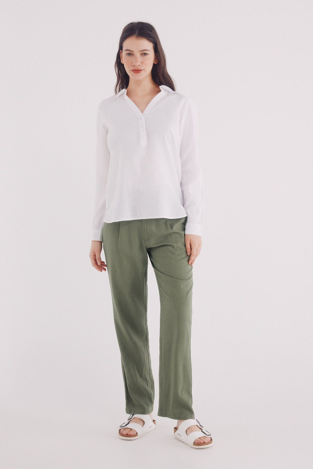 Spring Field Blouses - White