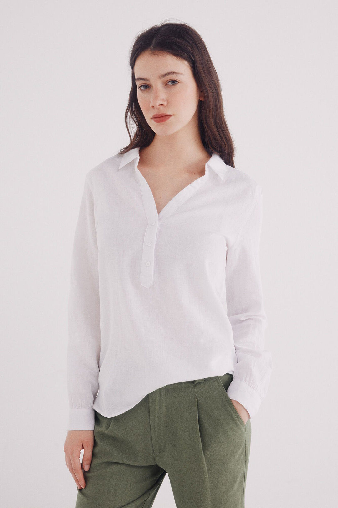 Spring Field Blouses - White