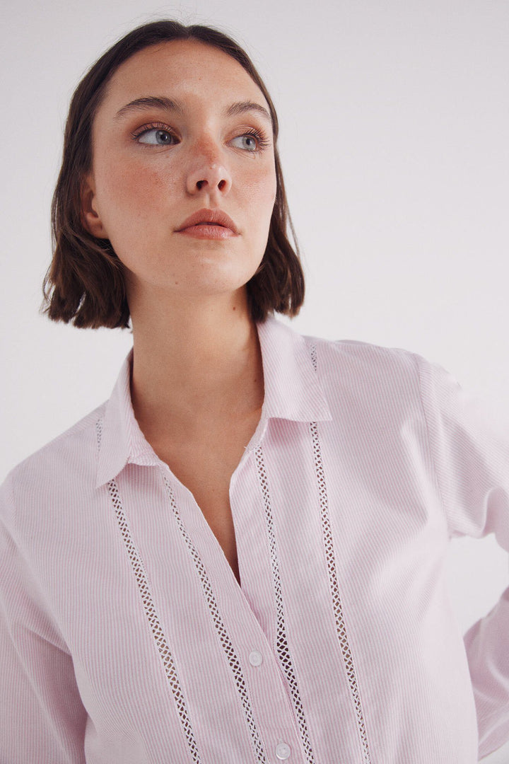 Spring Field Blouses - Pink