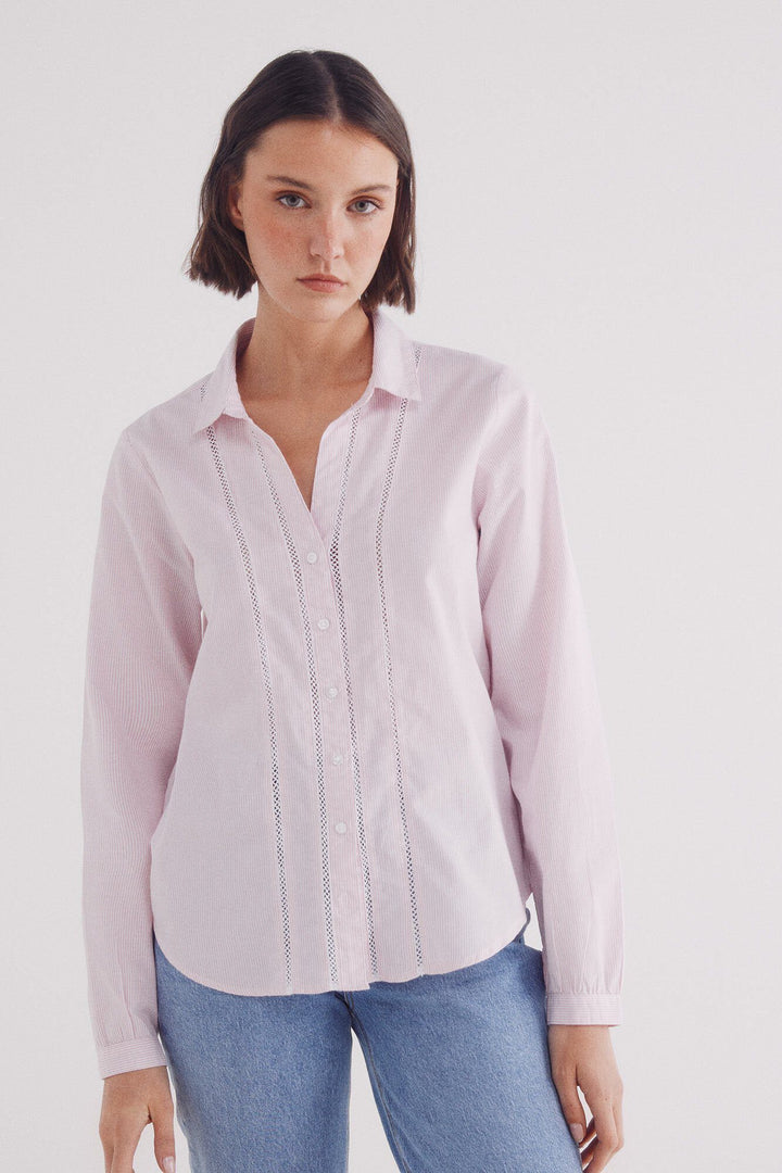 Spring Field Blouses - Pink