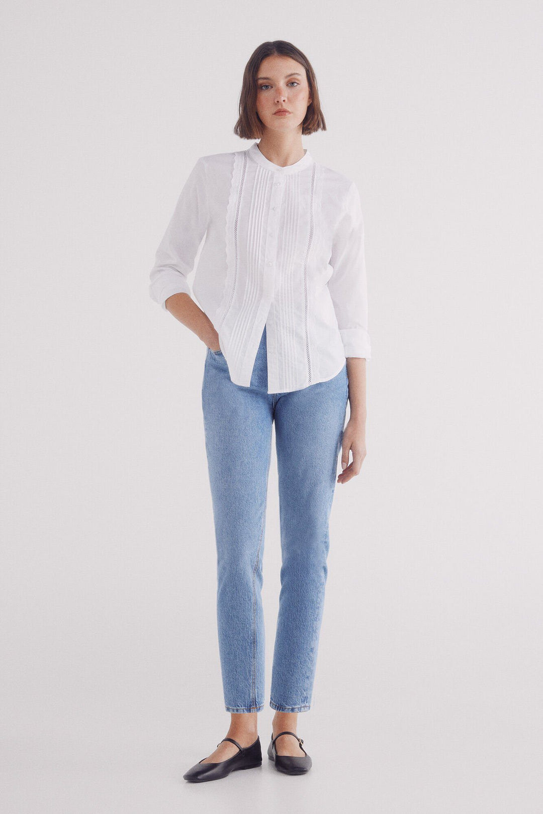 Spring Field Blouses - White