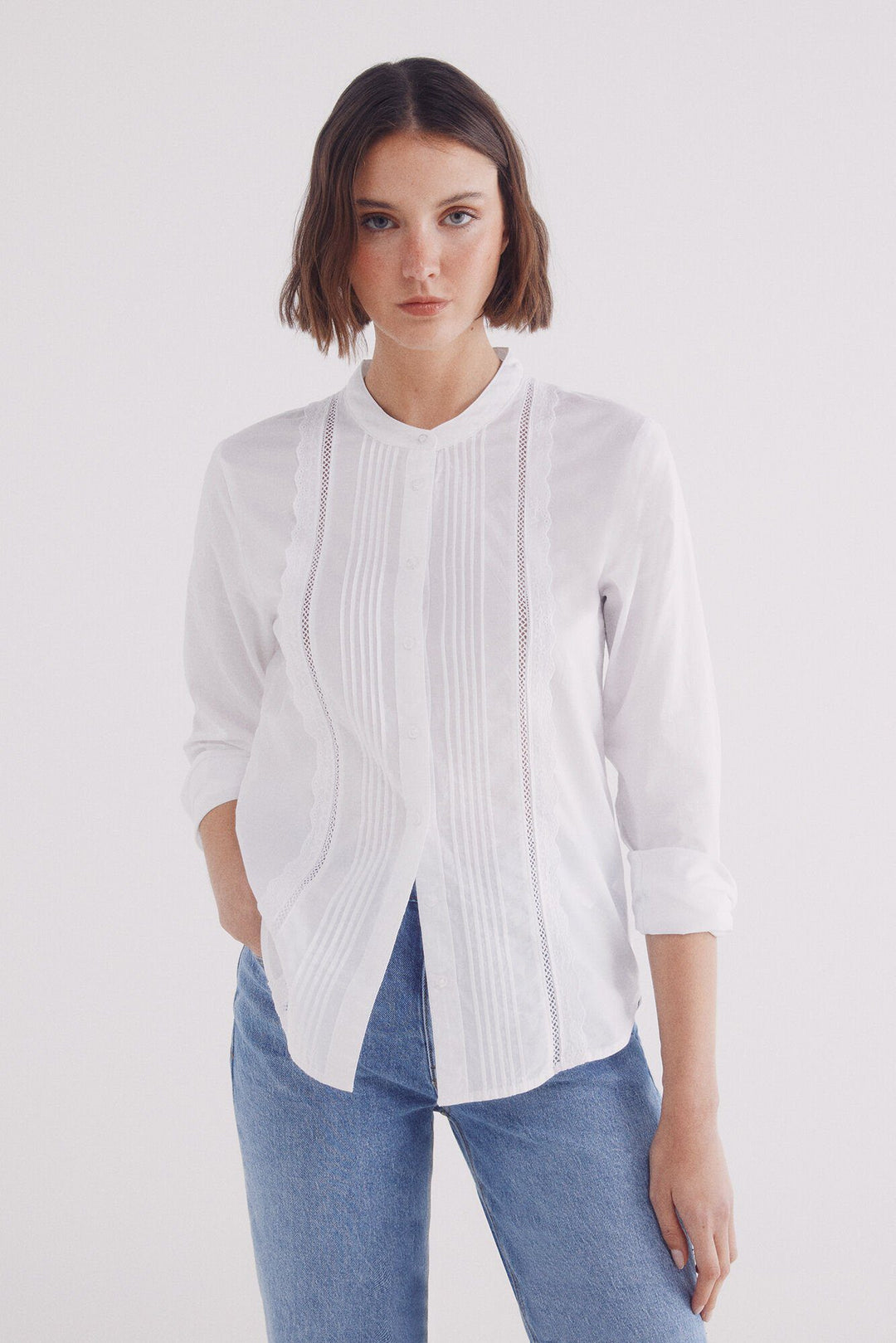 Spring Field Blouses - White