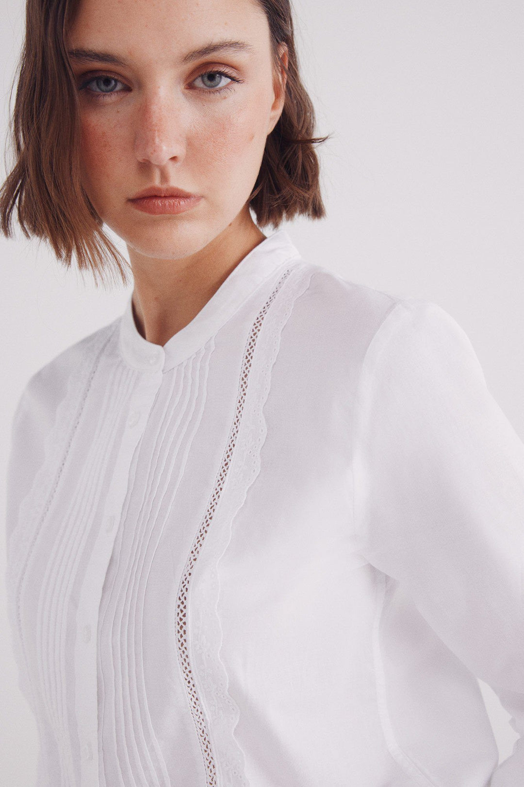 Spring Field Blouses - White