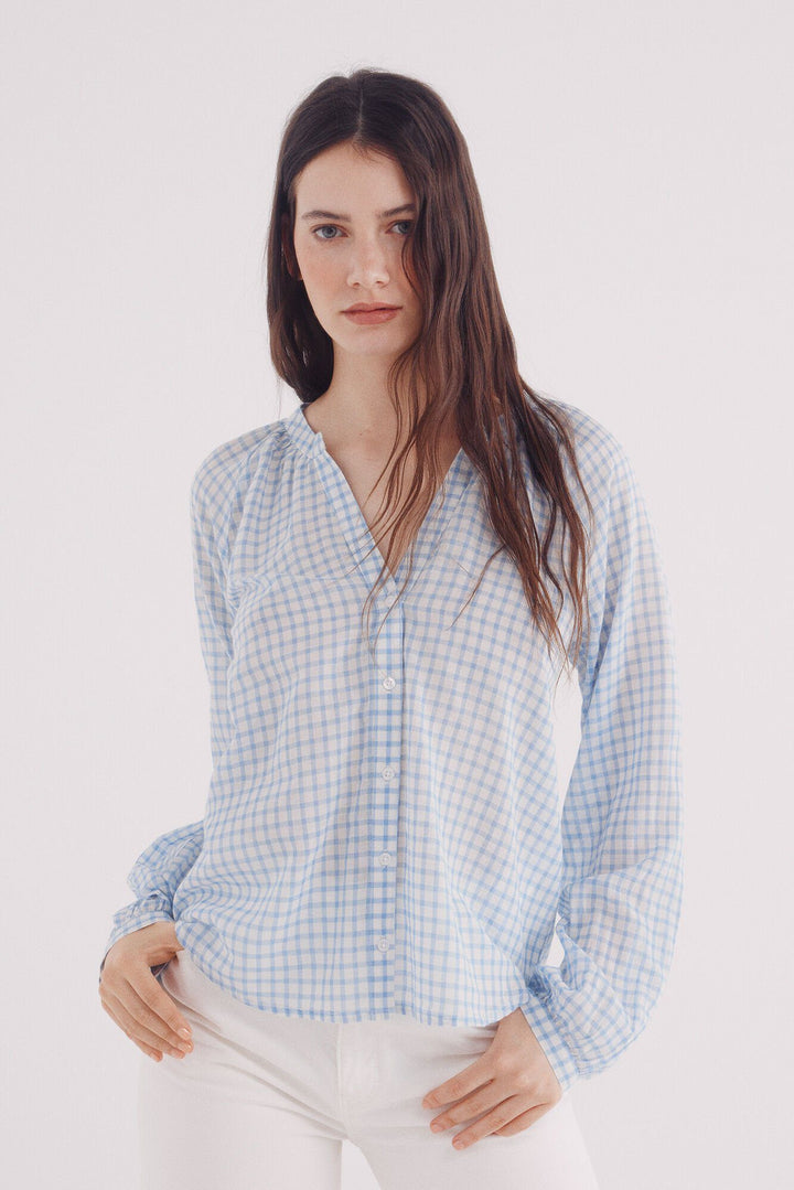 Spring Field Blouses - Blues