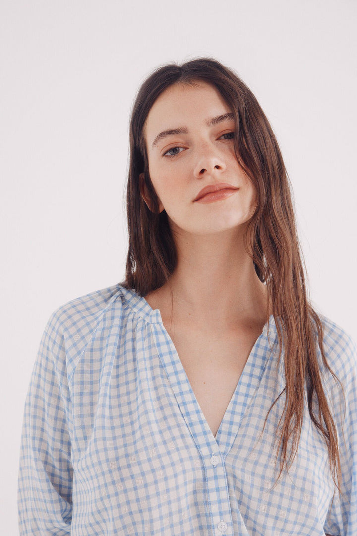 Spring Field Blouses - Blues