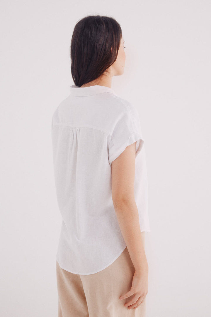 Spring Field Blouses - White