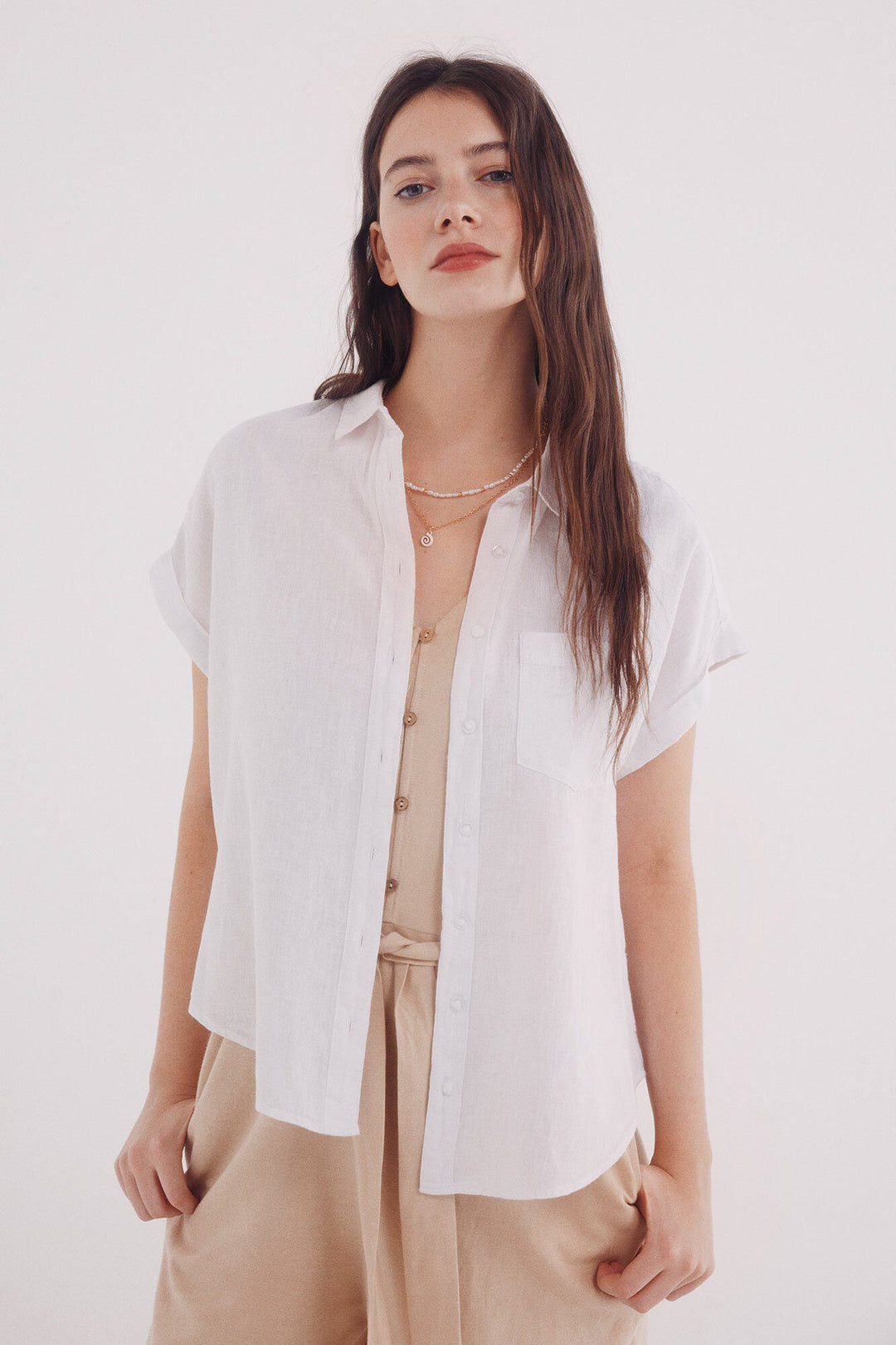 Spring Field Blouses - White