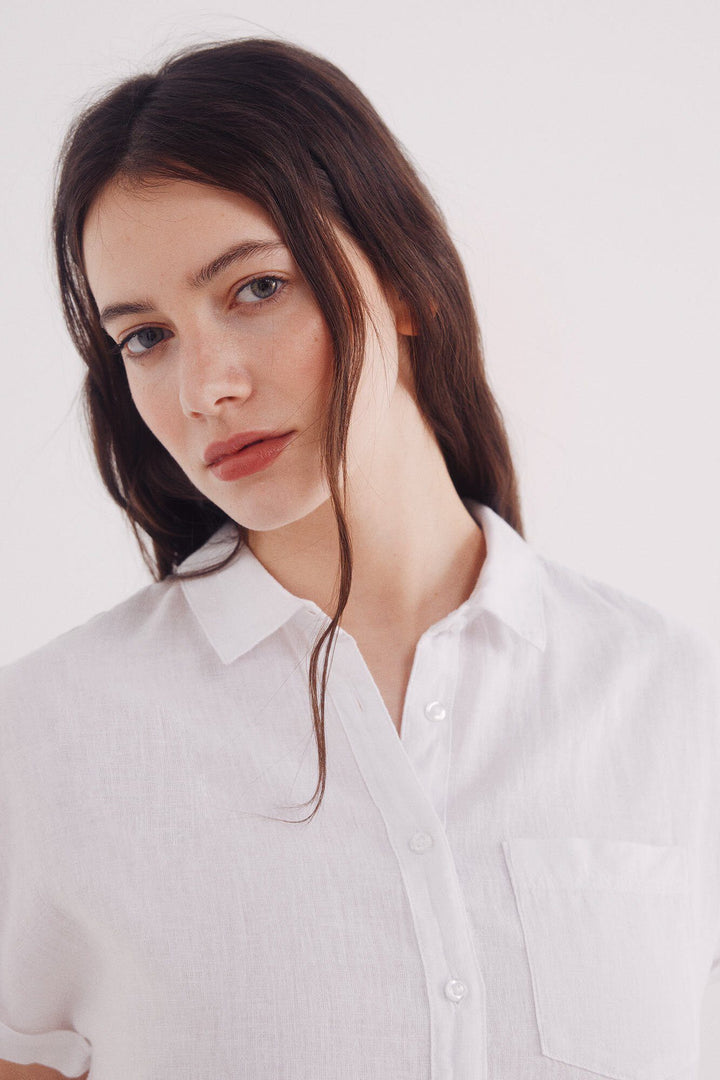 Spring Field Blouses - White