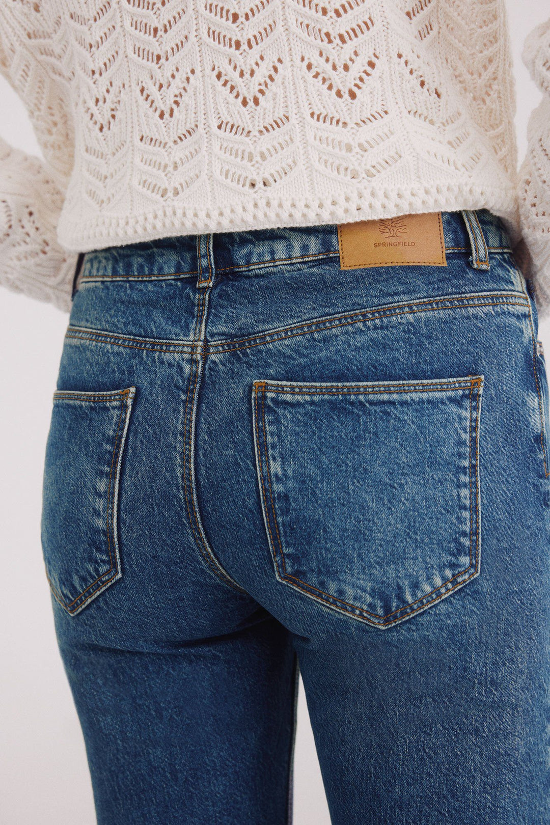 Spring Field Trousers - Medium Blue